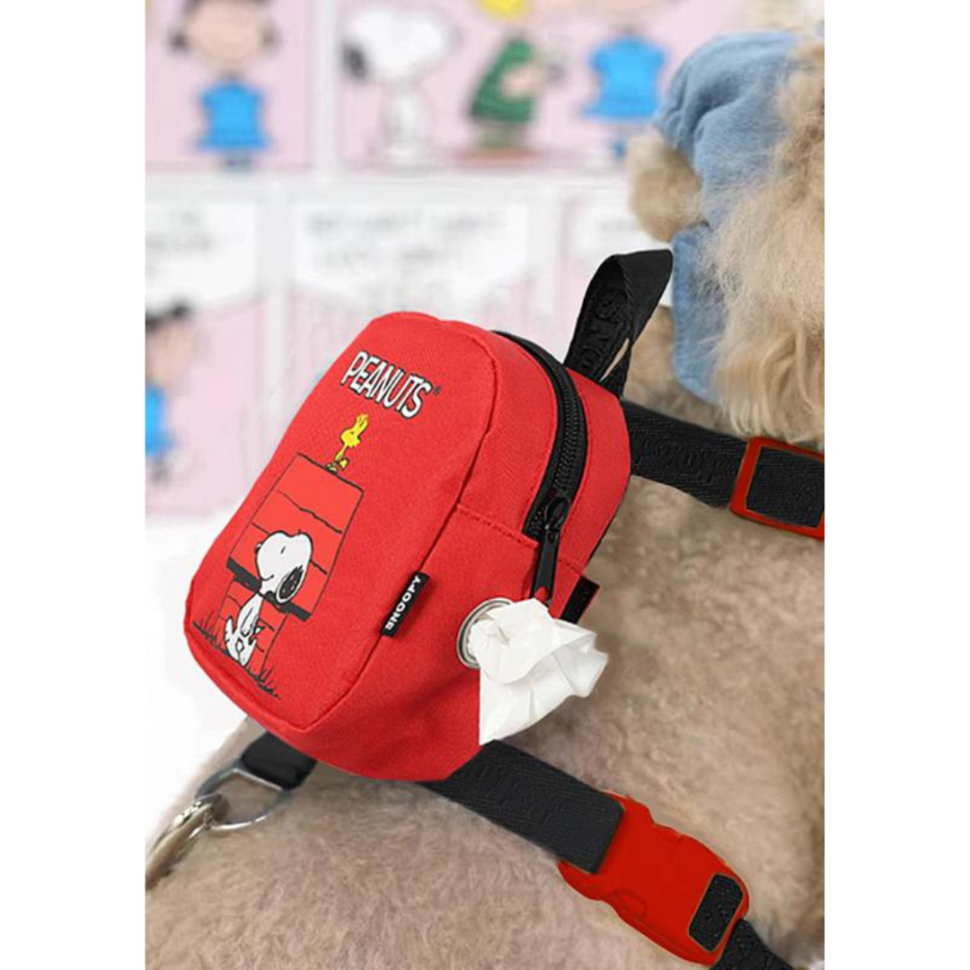 Peitoral com Mochila Snoopy