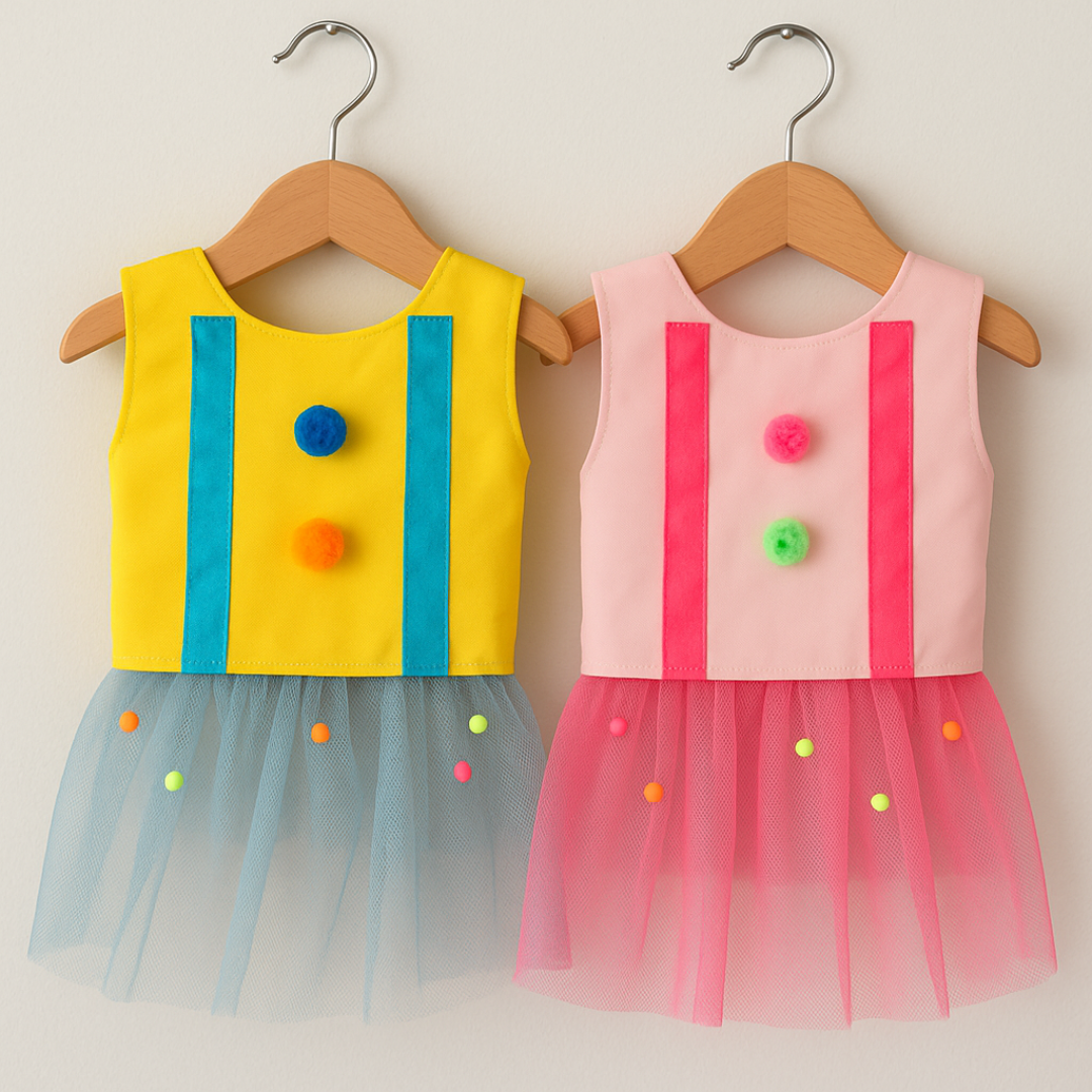 Vestido Carnaval com Tule