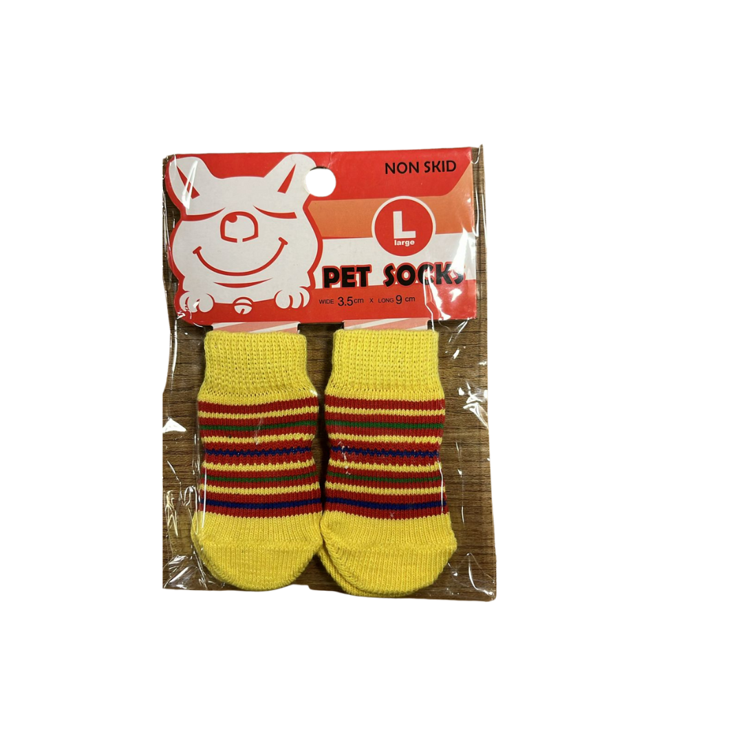 Meia Pet G - Amarela