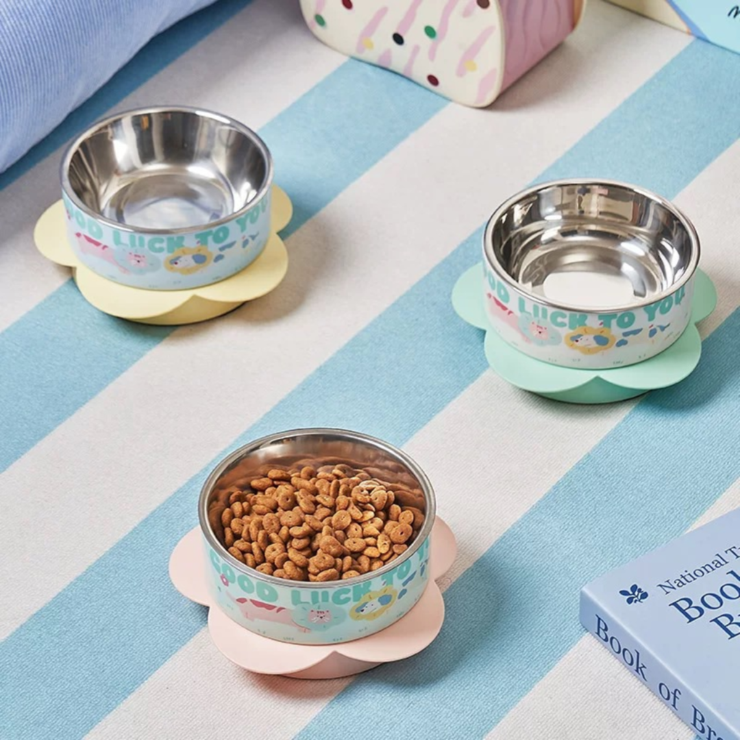 Comedouro Elevado Flor