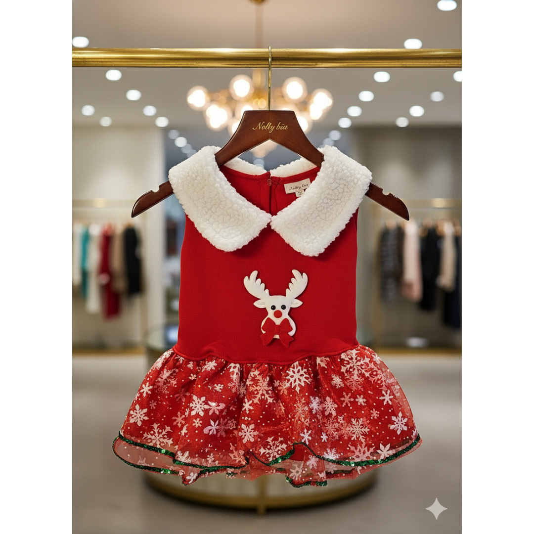 Vestido De Natal Rena