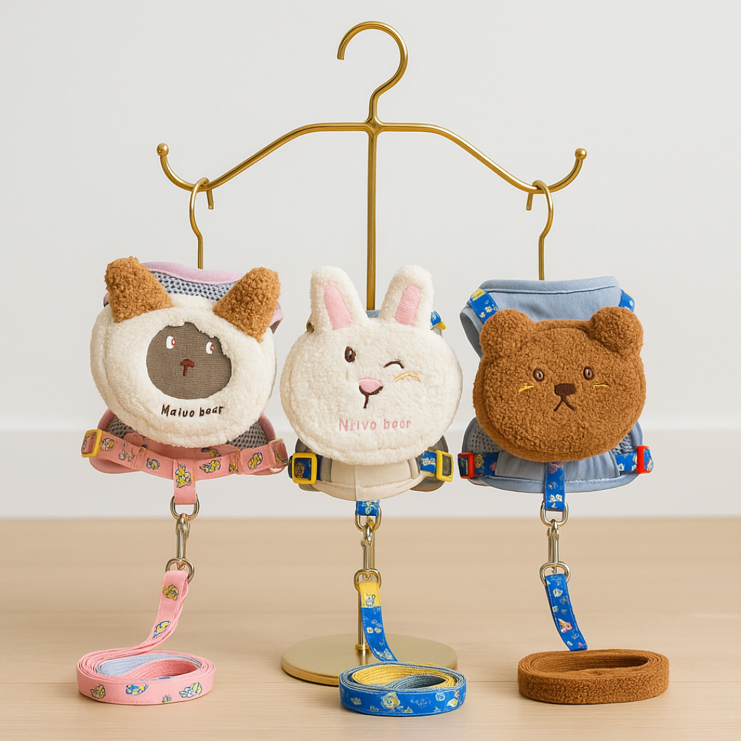 Peitoral com Mochila Urso