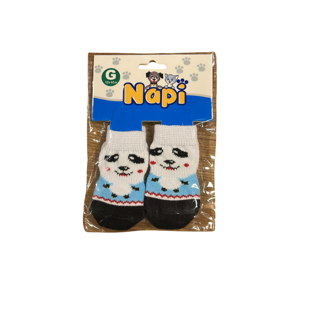 Meia Pet G - Branca Foca