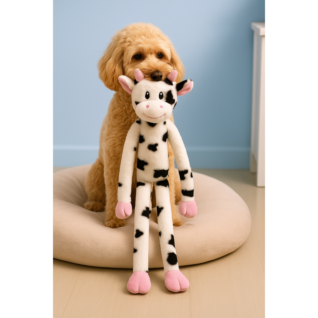 Mordedor Pelúcia LongLeg Vaca