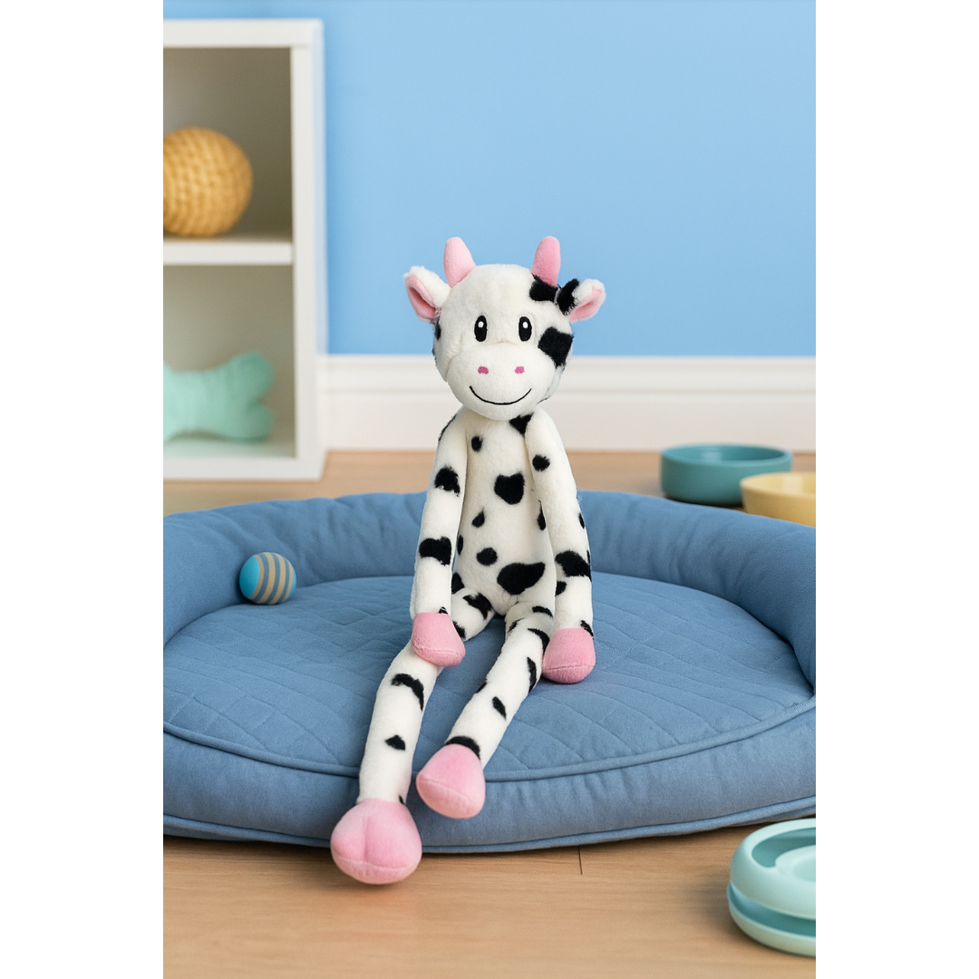 Mordedor Pelúcia LongLeg Vaca