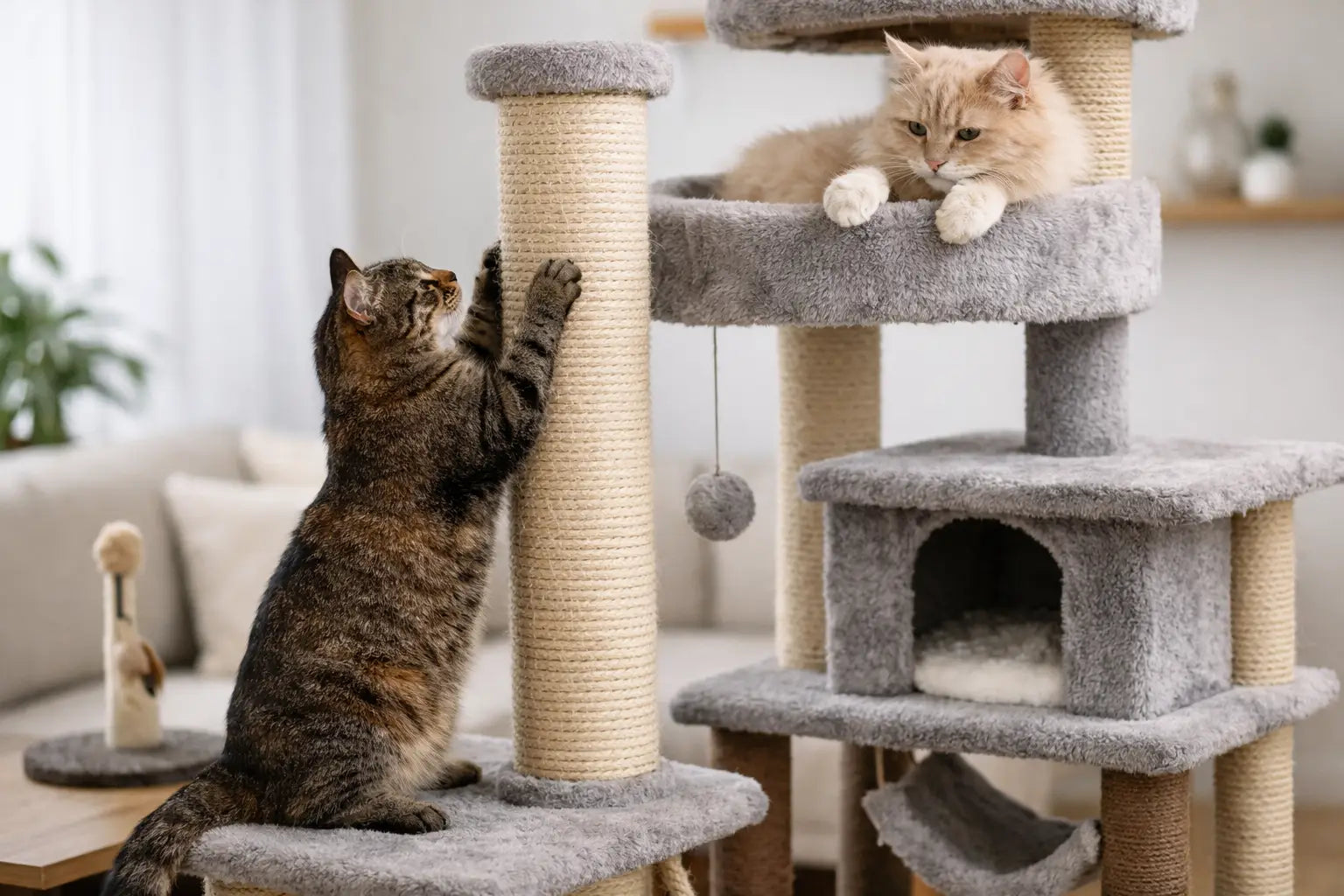 Arranhador para gatos: escolha o ideal