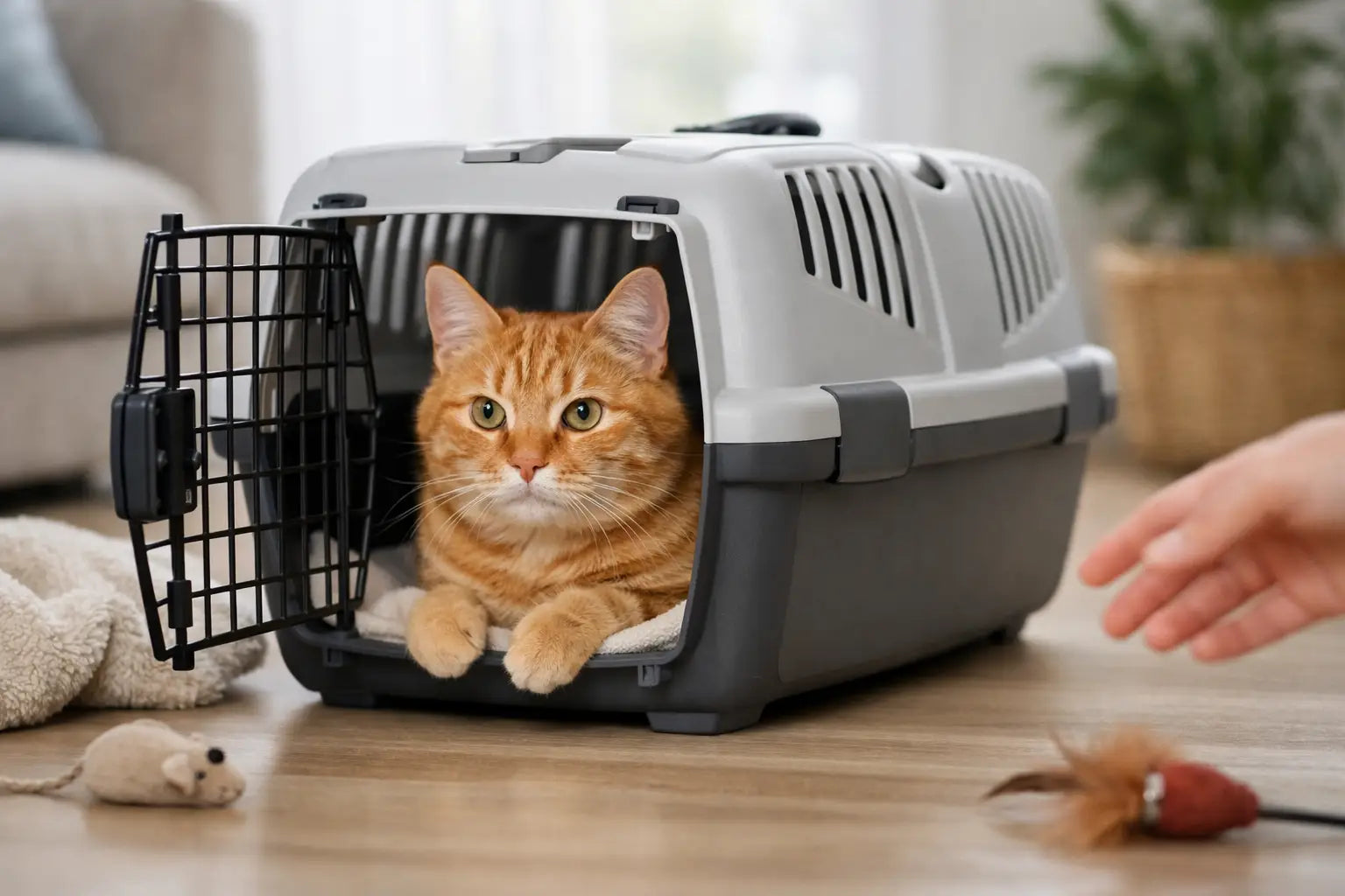 Como acostumar o gato à caixa de transporte