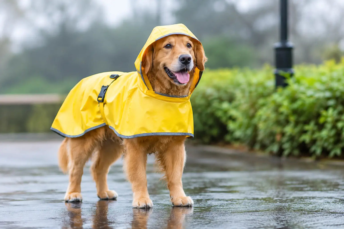 Como escolher capa de chuva para cachorro