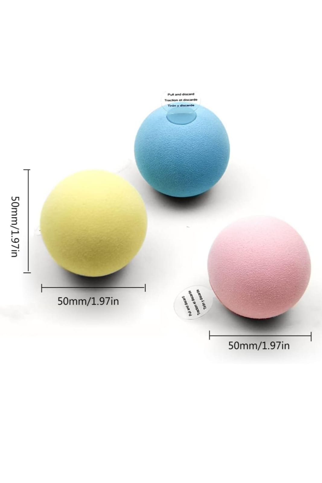 Bola EVA Para Gatos Com Som