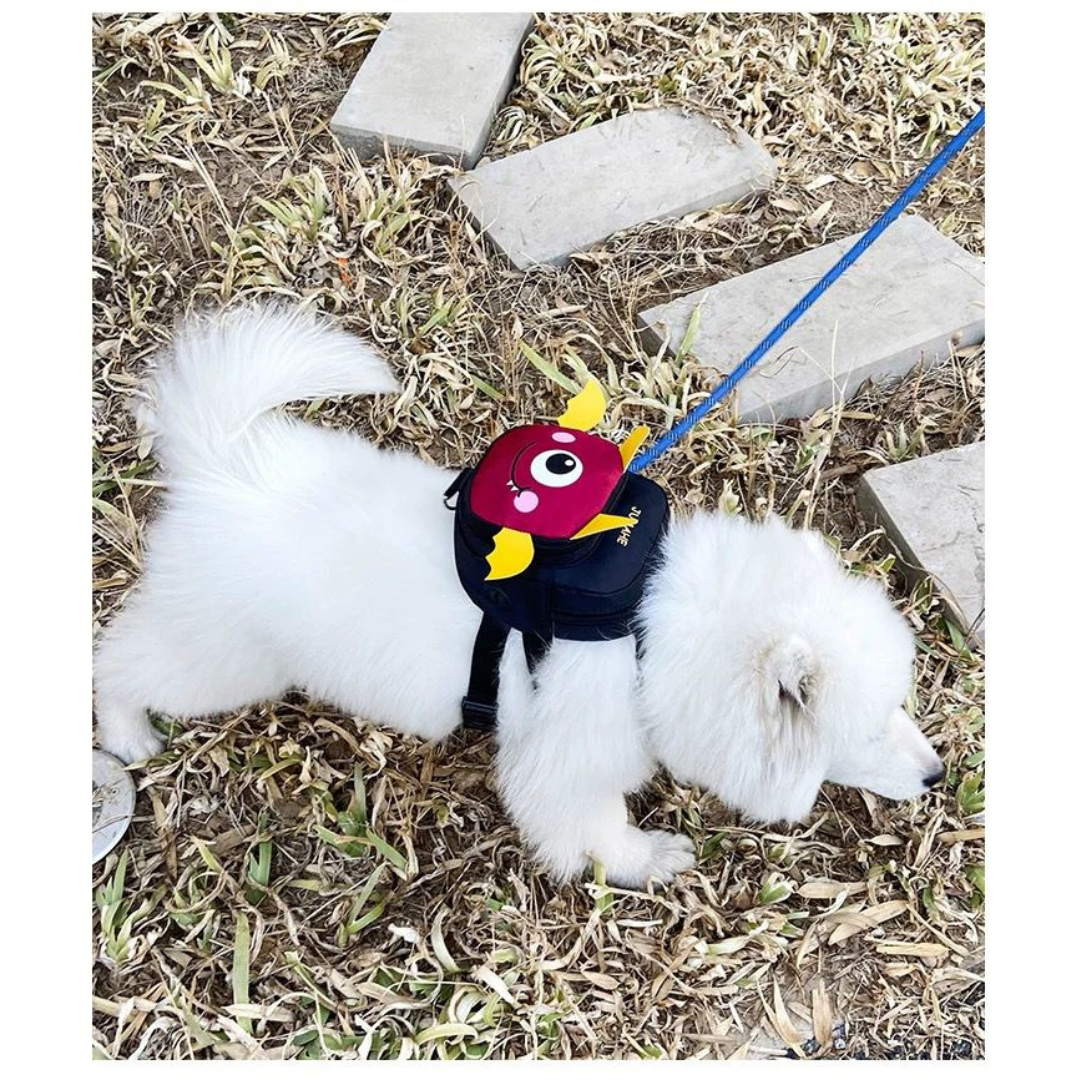 Peitoral com Mochila Monstrinho