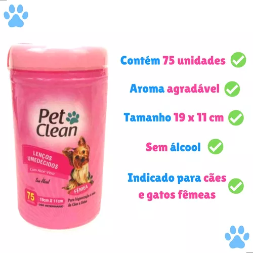 Lenço Umedecido Femea 75 UND