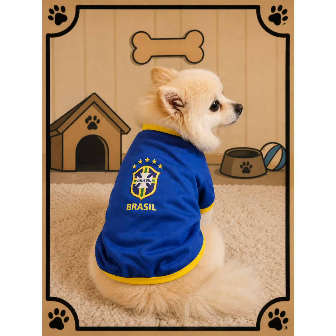 Camisa Brasil Copa Brasão