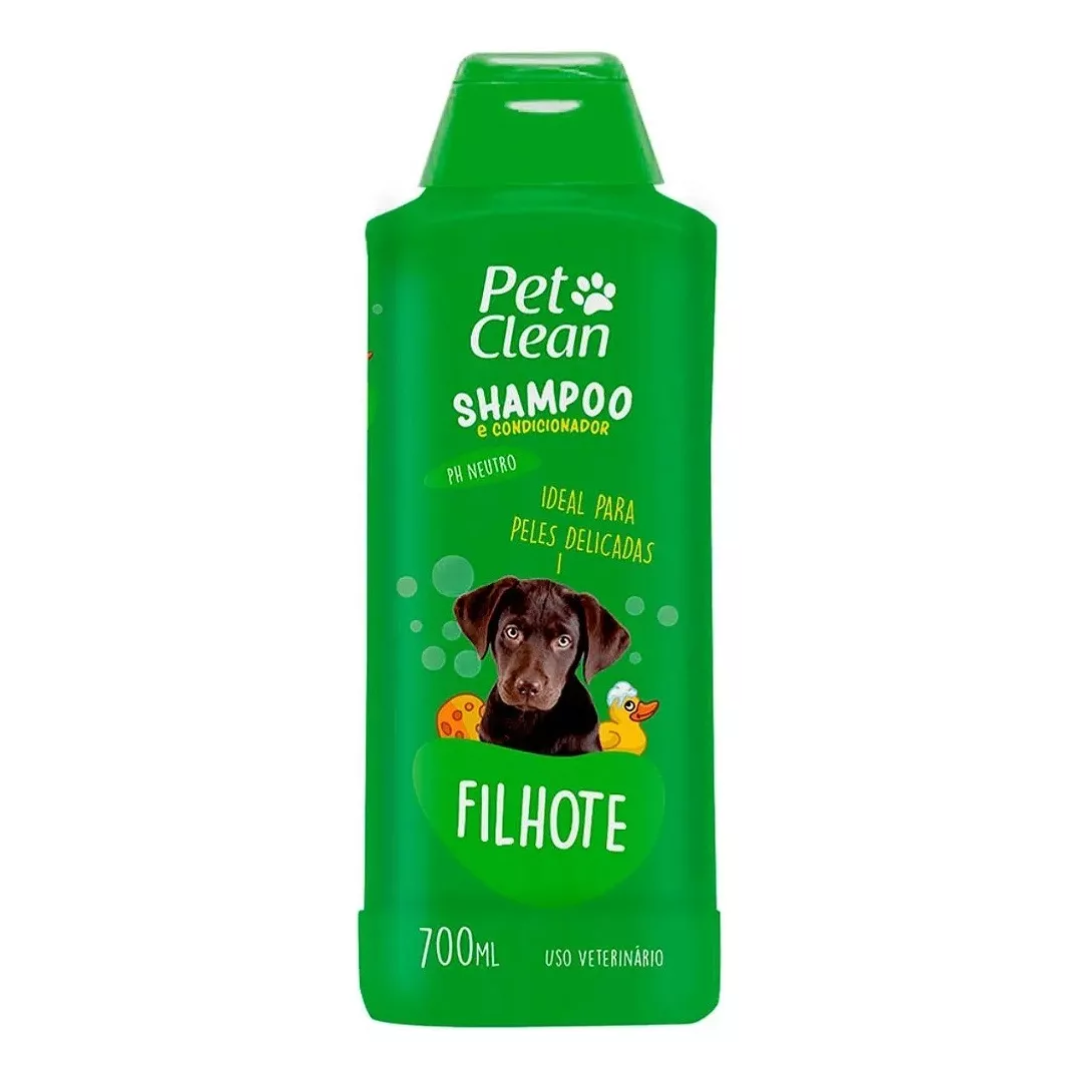 Shampoo e Condicionador Filhotes Pet Clean