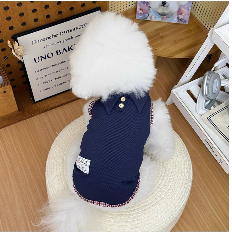 Roupinha Pet Polo Xadrez