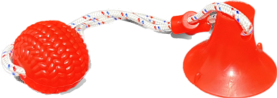 Brinquedo Puxador com Ventosa e Bola