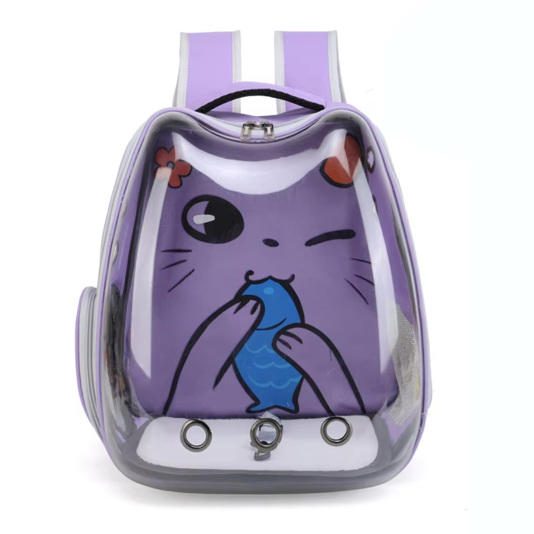 Bolsa Mochila de Transporte Roxo