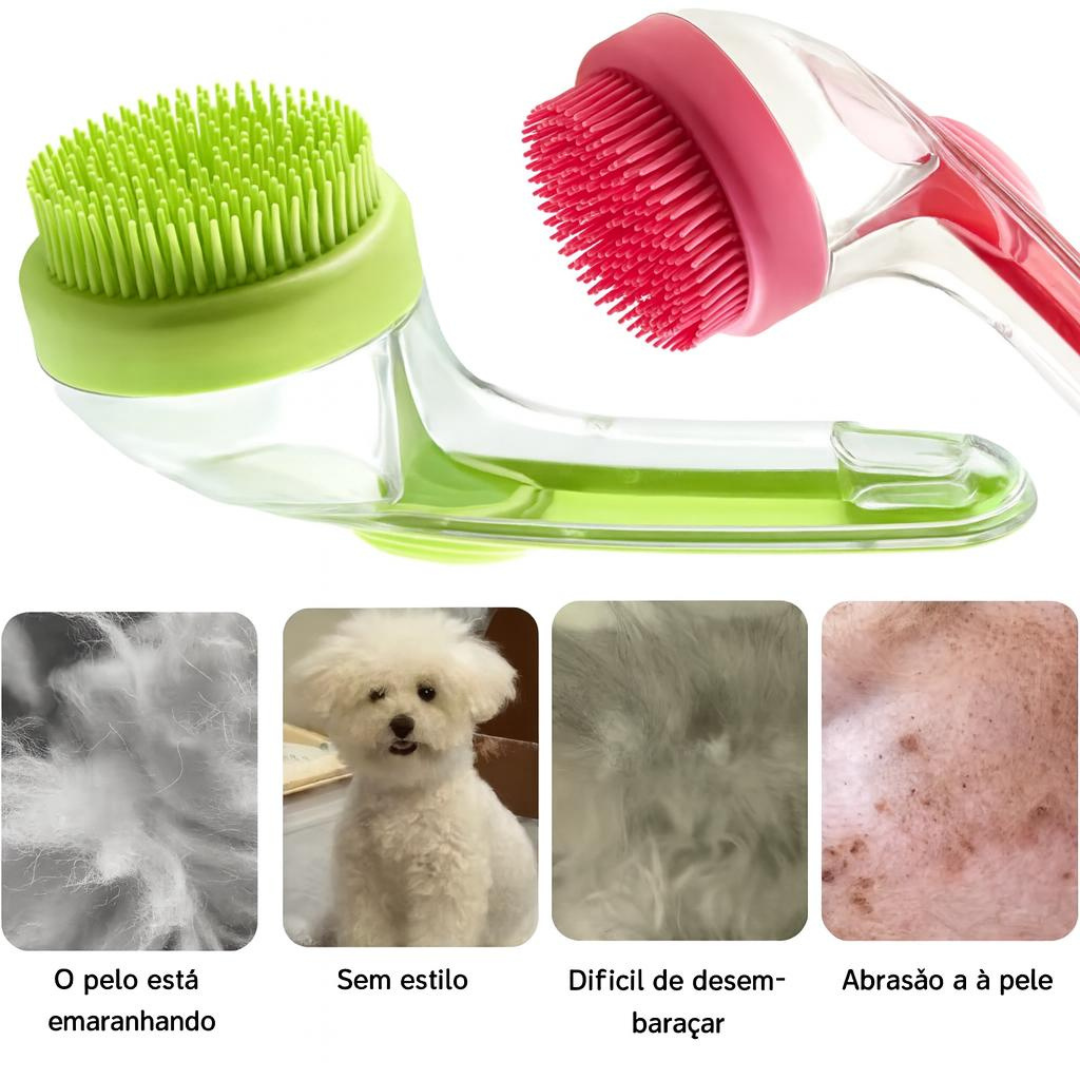 Escova Lava Pelos