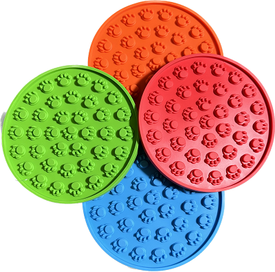 Tapete De Lamber Lento Redondo