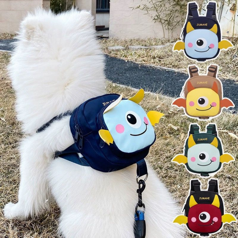 Peitoral com Mochila Monstrinho