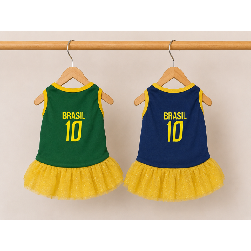 Vestido Brasil Copa Camisa 10