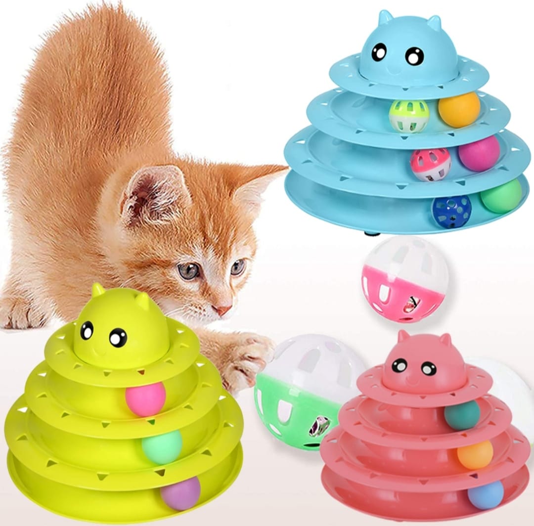 Torre De Bolinhas Gatos