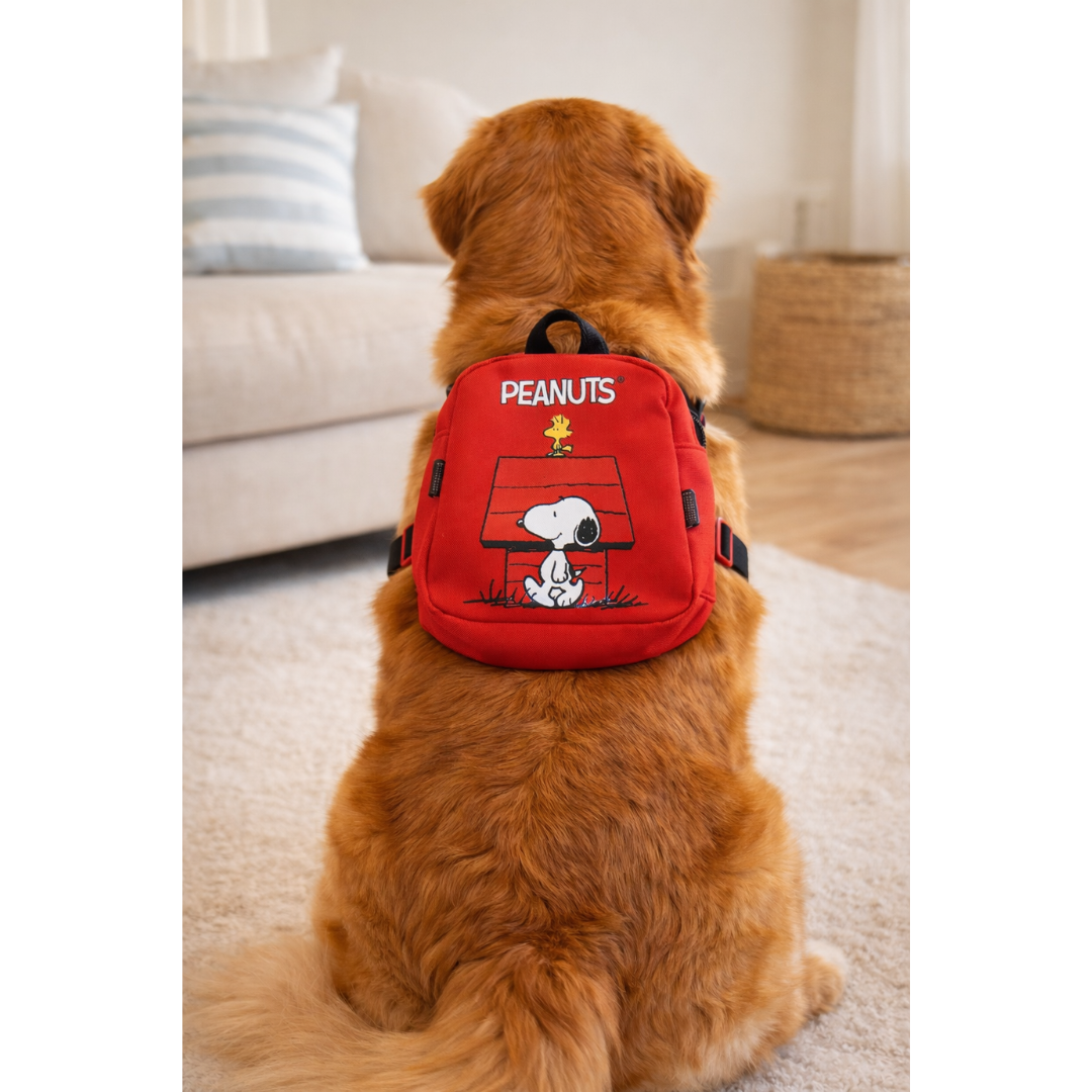 Peitoral com Mochila Snoopy