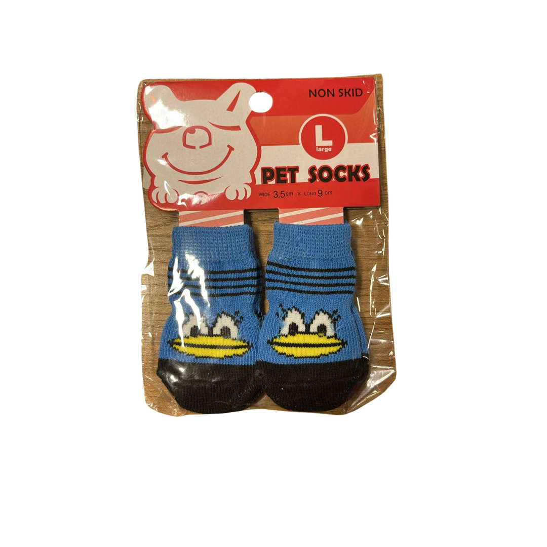 Meia Pet G - Azul Pato