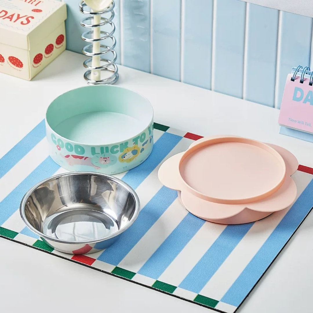 Comedouro Elevado Flor