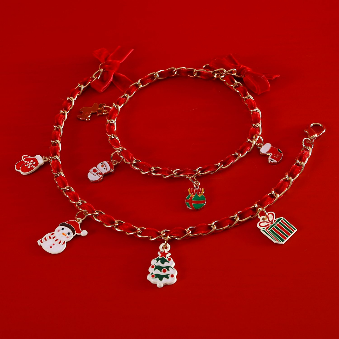 Colar De Natal com Pingentes