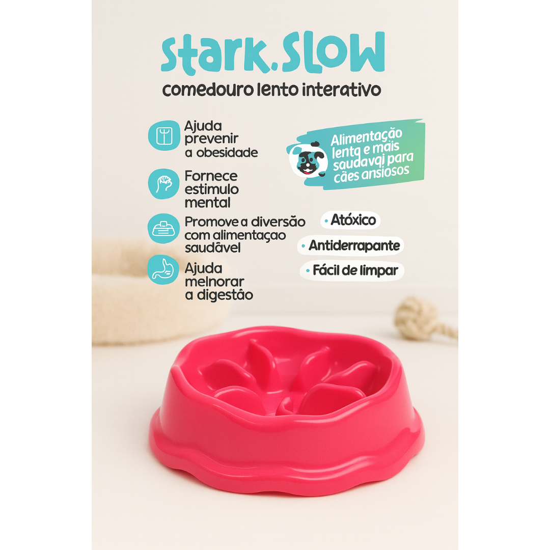 Comedouro Lento 350ML