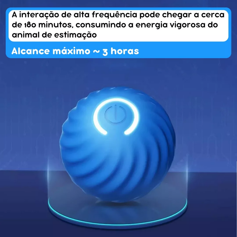 BOLA MOTION PULA-PULA PEQUENA LARANJA CAES