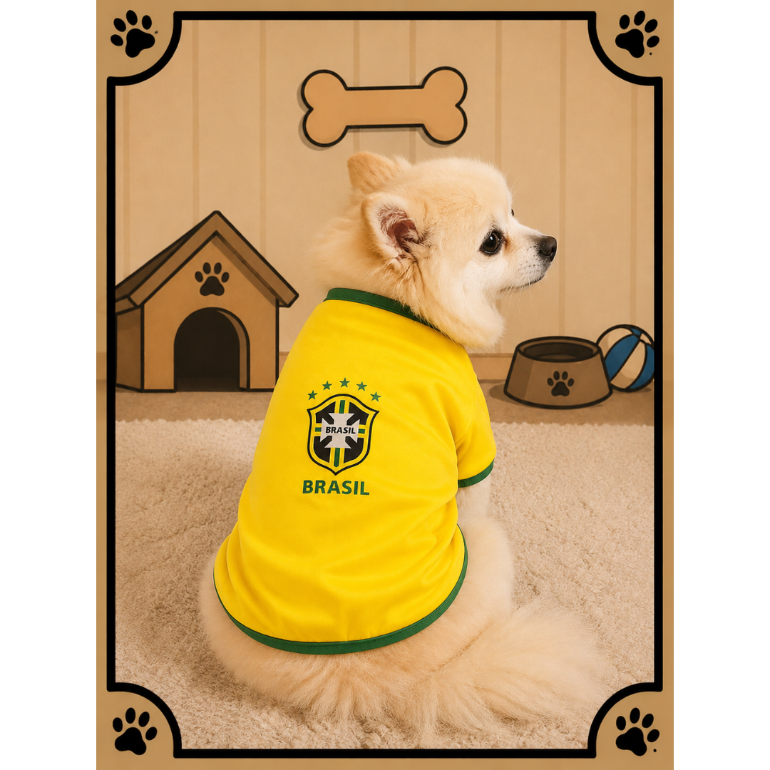 Camisa Brasil Copa Brasão