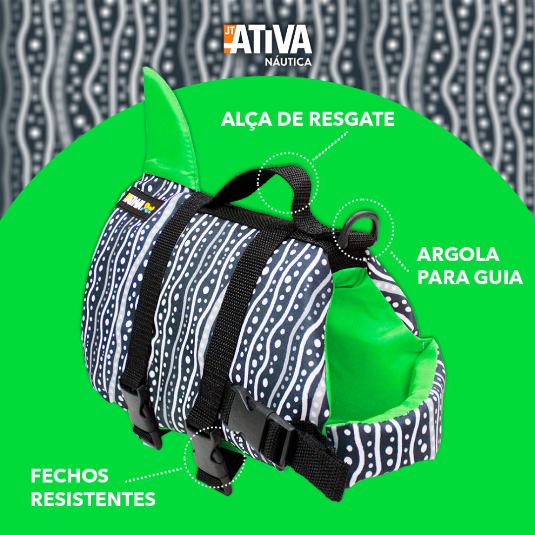 COLETE SALVA VIDAS TUBALEIA VERDE - M