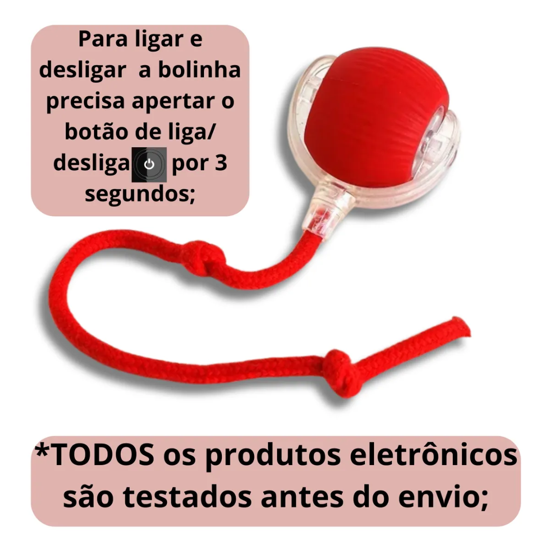 Bola Interativa Giratória