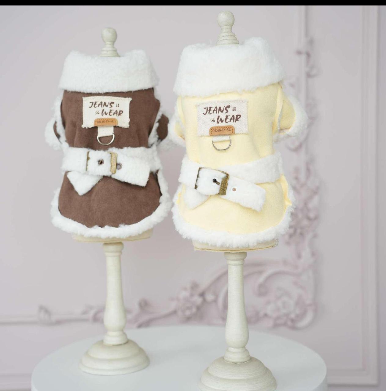 Colete Esquimó Com Cinto