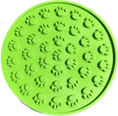 Tapete De Lamber Lento Redondo