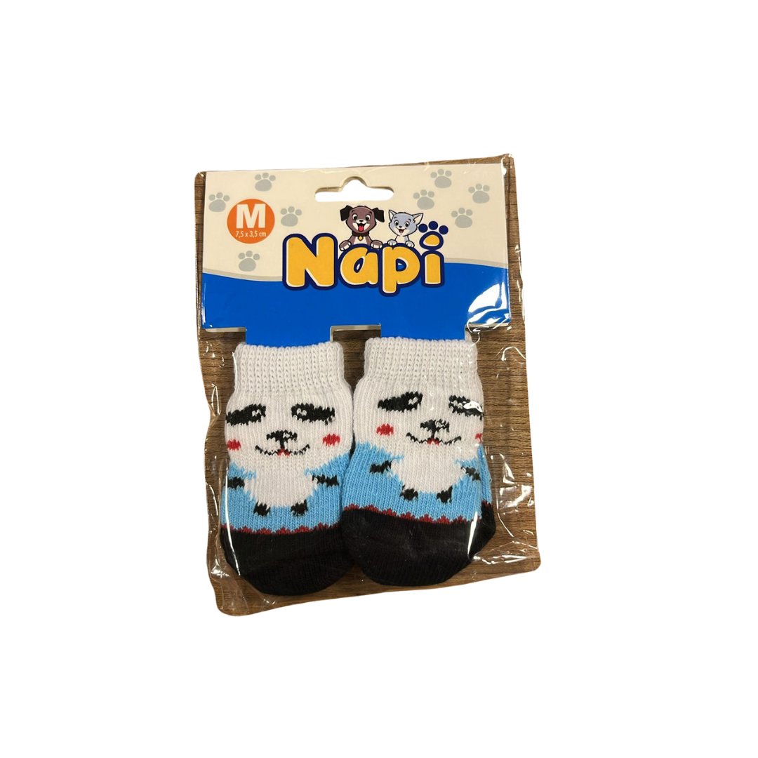 Meia Pet M - Branco Foca