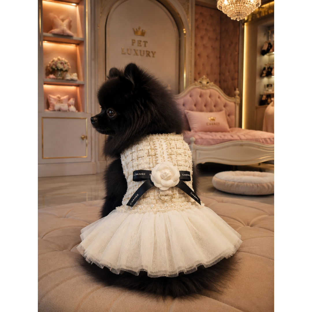 Vestido Luxo Channel