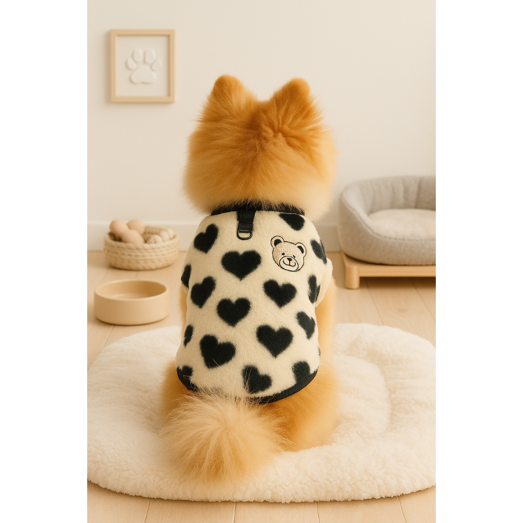 Roupa Poliester Coração