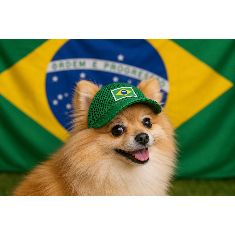Boné Mesh Brasil