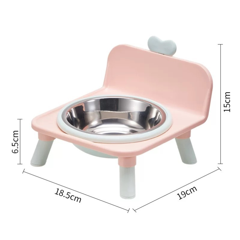 Comedouro Simples Elevado Plastico