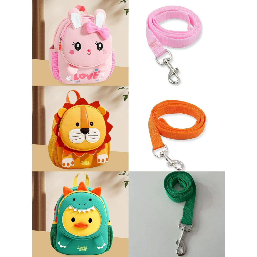 Peitoral com Mochila Animais