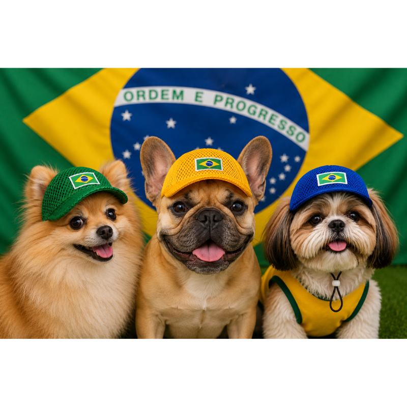 Boné Mesh Brasil