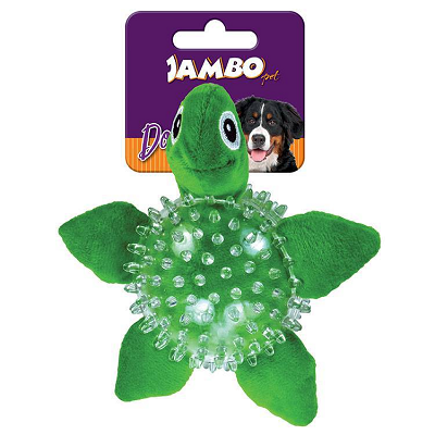 MORDEDOR PELUCIA SPIKY BALL TARTARUGA