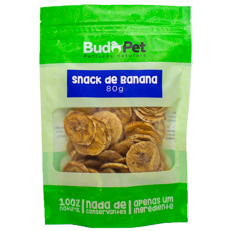 Snack Banana - 80g - Budopet