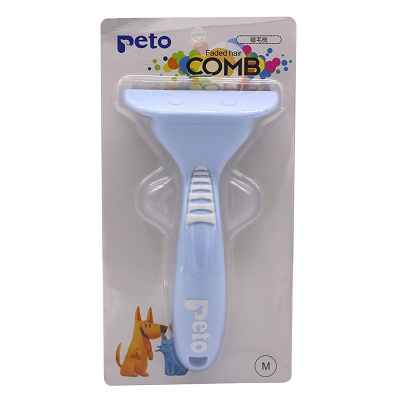 Escova Pet Peto Remoção Sub Pelo Para Cães E Gatos