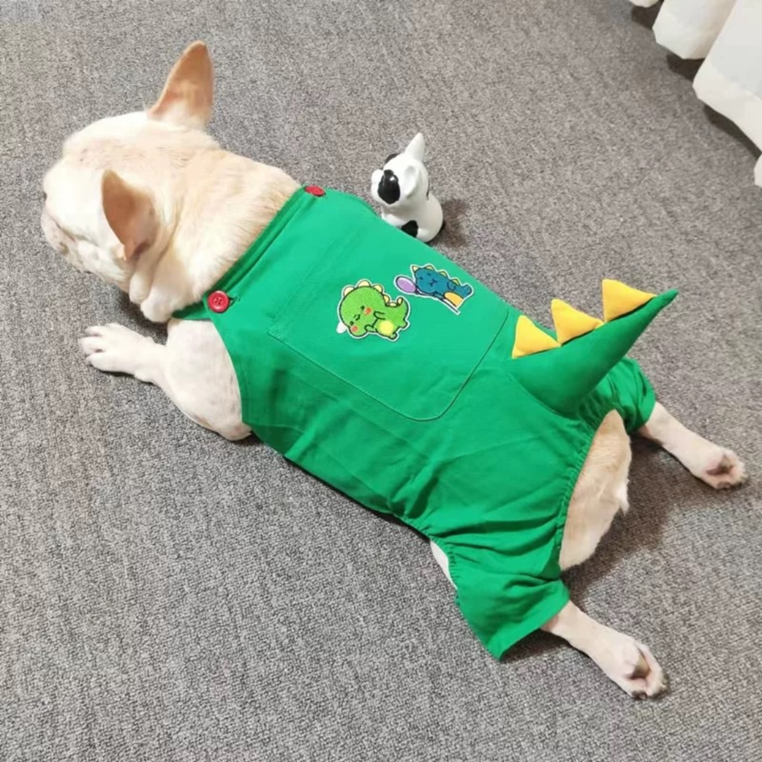 Macacão Dinossauro Porte Grande