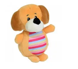 Mordedor Pet De Pelúcia Cachorro De Apito