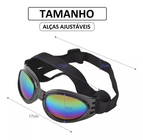 Óculos Motoqueiro Pet