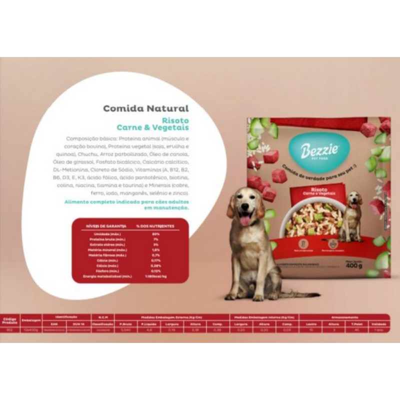 Bezzie Risoto Carne 400g